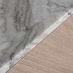 Тумба под телевизор с мраморной столешницей Uniqueness Marble варинант исполнения - 5 | Loft Concept в Тюмени