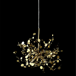 Подвесной светильник с металлическими круглыми элементами Terzani Argent варинант исполнения - 7 | Loft Concept в Тюмени