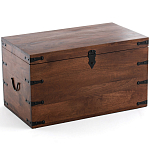 Деревянный сундук из массива манго Fabian Mango Chest варинант исполнения - 1 | Loft Concept в Тюмени