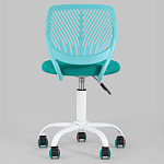 Яркий компьютерный стул Tropica Turquoise варинант исполнения - 4 | Loft Concept в Тюмени