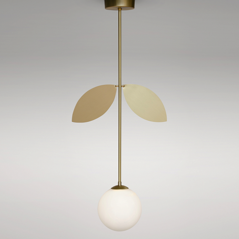 Люстра Areti Plant Pendant Золотой Белый Люстра Areti Plant Pendant Золотой Белый в Тюмени | Loft Concept