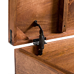 Деревянный сундук из массива манго Mango Wooden Chest Brown варинант исполнения - 3 | Loft Concept в Тюмени