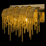 Бра с металлическими дугами и цепочками 33 см Atlantis Chain варинант исполнения - 12 | Loft Concept в Тюмени