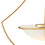 Люстра золотая светодиодная Graduated Bell варинант исполнения - 1 | Loft Concept в Тюмени