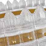 Люстра круглая с декоративными элементами в виде лепестков Round Light Flashing варинант исполнения - 7 | Loft Concept в Тюмени