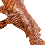 Статуэтка деревянная в виде орла Bali Eagle варинант исполнения - 3 | Loft Concept в Тюмени