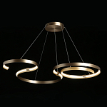 Люстра подвесная светодиодная в виде волнообразной ленты Ribbon Vortex варинант исполнения - 16 | Loft Concept в Тюмени