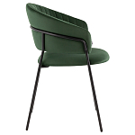 Стул в велюре зеленого цвета Horizon варинант исполнения - 3 | Loft Concept в Тюмени