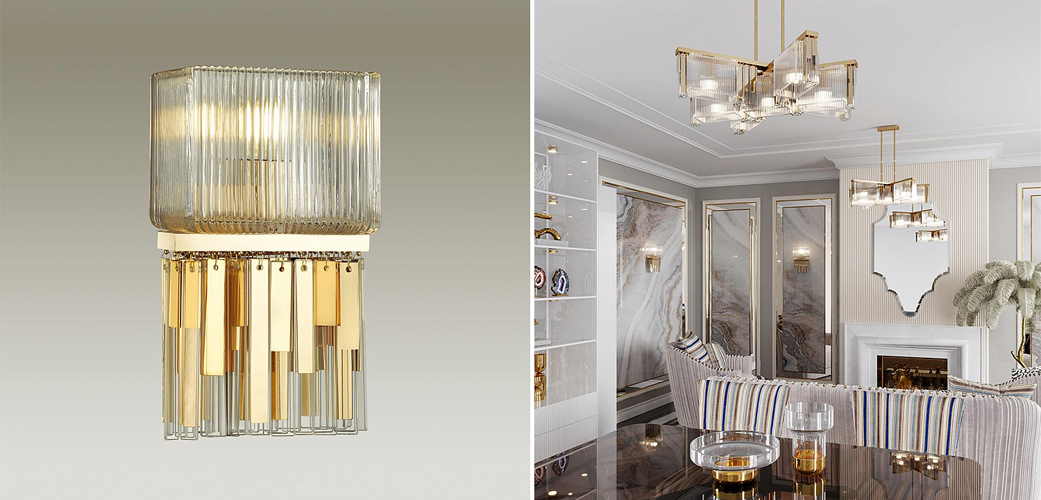 Бра Madelen Gold Wall Lamp Бра Madelen Gold Wall Lamp - Loft-Concept в Тюмени