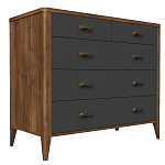 Комод из массива бука с 5-ю ящиками Tasteful Furniture варинант исполнения - 2 | Loft Concept в Тюмени