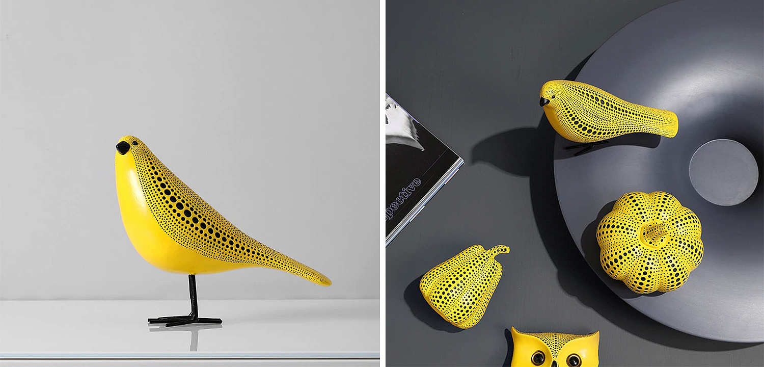 Статуэтка птичка Kusama Yayoi Статуэтка птичка Kusama Yayoi - Loft-Concept в Тюмени