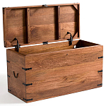 Деревянный сундук из массива манго Mango Wooden Chest Brown варинант исполнения - 5 | Loft Concept в Тюмени