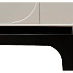 Тумбочка прикроватная с ящиком черно-серого цвета Noble Nightstand варинант исполнения - 6 | Loft Concept в Тюмени