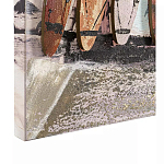 Панно декоративное в морском стиле Seascape and Surfing I варинант исполнения - 3 | Loft Concept в Тюмени