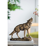 Фигурка Волк Gold варинант исполнения - 5 | Loft Concept в Тюмени