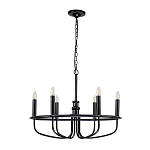 Люстра круглая с 6-ю лампами Kichler варинант исполнения - 2 | Loft Concept в Тюмени