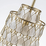 Подвесной светильник с декором из натуральной морской ракушки Iridescent Light варинант исполнения - 7 | Loft Concept в Тюмени