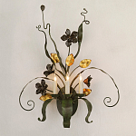 Бра с цветами и листьями Paradise Bush варинант исполнения - 3 | Loft Concept в Тюмени