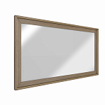 Зеркало прямоугольное с классической деревянной рамой Flowchart варинант исполнения - 1 | Loft Concept в Тюмени