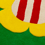 Дизайнерский ковер с цветами Poltronova Tappeto Prato Rug варинант исполнения - 6 | Loft Concept в Тюмени