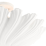Потолочный светильник белый с рельефным абажуром Feminine Shape варинант исполнения - 1 | Loft Concept в Тюмени