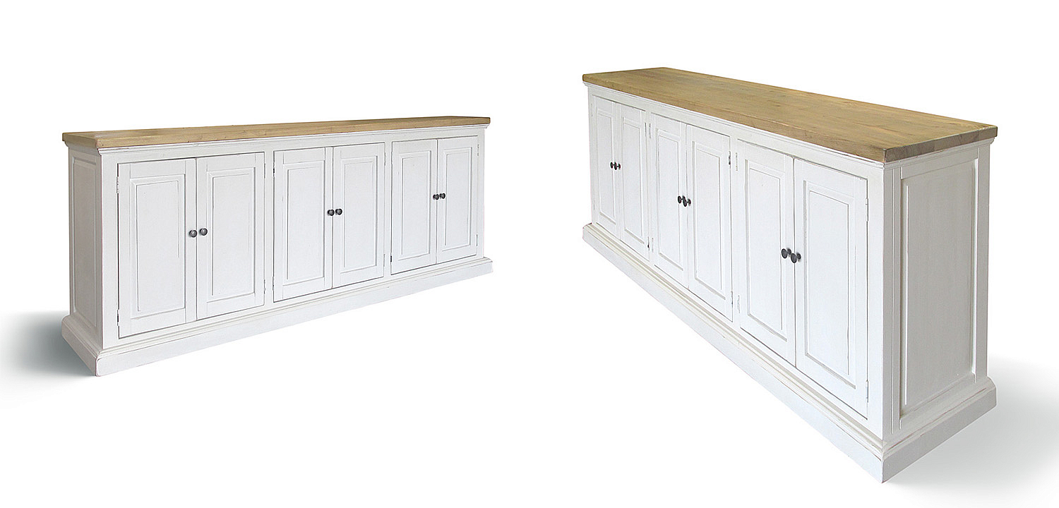Комод длинный в стиле прованс Lazzaro Provence HARMONIE Antique White Белый Комод длинный в стиле прованс Lazzaro Provence HARMONIE Antique White Белый - Loft-Concept в Тюмени