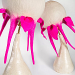 Торшер фуксия «Цветы из снов»  варинант исполнения - 2 | Loft Concept в Тюмени