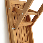 Деревянная скамья складная Jerome Wood Bench варинант исполнения - 4 | Loft Concept в Тюмени