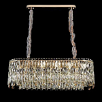 Люстра овальная с хрустальными подвесками Roul Crystal Light варинант исполнения - 1 | Loft Concept в Тюмени