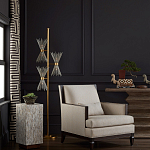 Торшер с абажурами из тонких металлических палочек Wild Thorns варинант исполнения - 4 | Loft Concept в Тюмени