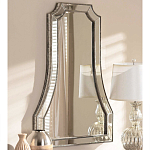 Зеркало в серебристой фигурной раме Silver Reflection варинант исполнения - 5 | Loft Concept в Тюмени