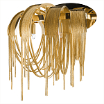 Бра с металиическими цепочками и дугообразными элементами Atlantis Chain варинант исполнения - 9 | Loft Concept в Тюмени