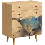 Комод с принтом на ящиках Elise Chest of Drawers варинант исполнения - 1 | Loft Concept в Тюмени