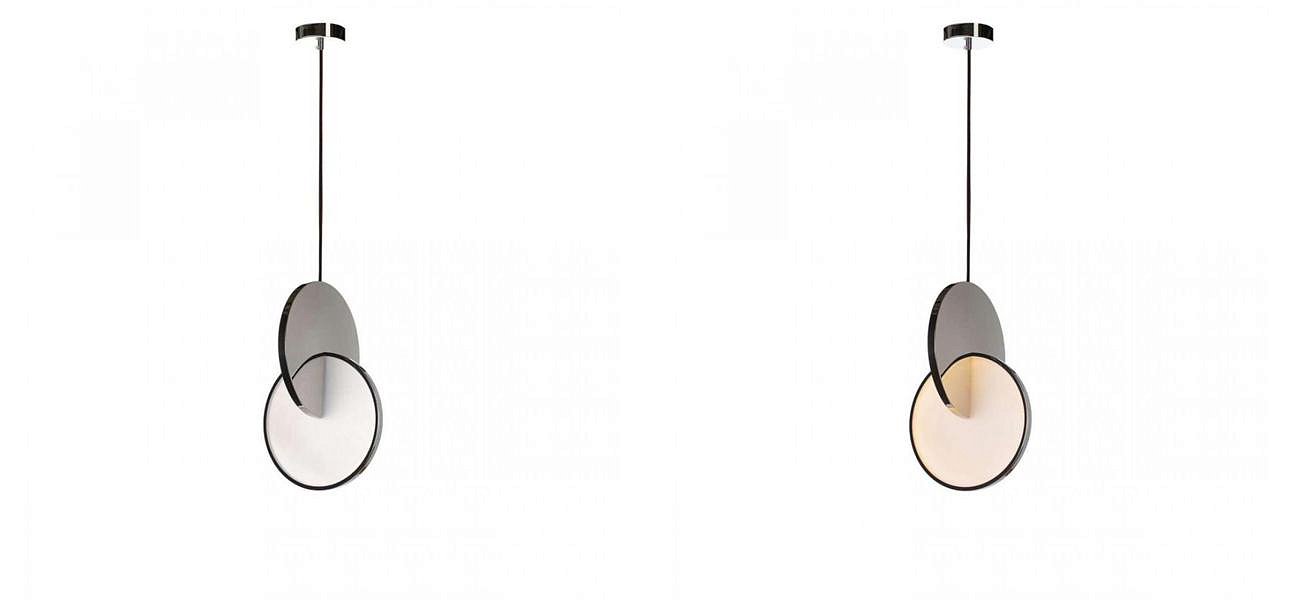 Подвесной светильник Eclipse Pendant Light Сhrome Подвесной светильник Eclipse Pendant Light Сhrome - Loft-Concept в Тюмени