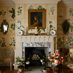 Обои ручная роспись Botanical Studies Linnaeus colourway варинант исполнения - 1 | Loft Concept в Тюмени