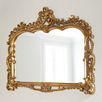 Зеркало настенное в ажурной раме в стиле барокко Ornate Ornaments варинант исполнения - 2 | Loft Concept в Тюмени
