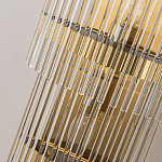 Бра с золотистым основанием и прозрачными трубками Nembus варинант исполнения - 5 | Loft Concept в Тюмени