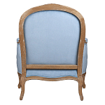 Кресло Ava Classical Armchair light blue velour варинант исполнения - 3 | Loft Concept в Тюмени