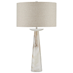 Настольная лампа на конусовидном корпусе с чашей и с тканевым абажуром Daydreaming варинант исполнения - 3 | Loft Concept в Тюмени