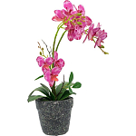 Декоративный искусственное растение Pink orchid варинант исполнения - 2 | Loft Concept в Тюмени