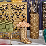 Ваза в форме сапог с рельефной текстурой и ручками Vase Boot варинант исполнения - 6 | Loft Concept в Тюмени