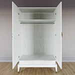 Платяной шкаф Elsa Dreams White с 2-мя фасадами варинант исполнения - 4 | Loft Concept в Тюмени