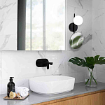 Бра с матовым плафоном в форме шара и зеркальной плоской панелью Lunar Echo  варинант исполнения - 2 | Loft Concept в Тюмени