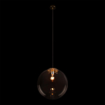 Подвесной светильник со стеклянным прозрачным плафоном в форме шара и золотыми металлическим акцентами 30 ClassiCon варинант исполнения - 3 | Loft Concept в Тюмени