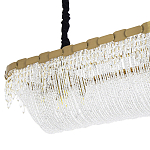 Люстра с хрустальными подвесками Riche Crystal Metal Chandelier 12 варинант исполнения - 3 | Loft Concept в Тюмени