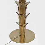 Торшер Glass Decorated Palm Floor Lamp Blue Листья Пальмы  варинант исполнения - 5 | Loft Concept в Тюмени