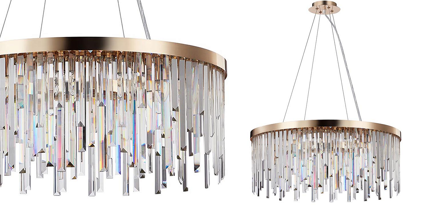 Люстра Bennett Chandelier gold Люстра Bennett Chandelier gold - Loft-Concept в Тюмени