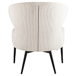 Современное мягкое кресло на металлических ножках Rakush Milk варинант исполнения - 3 | Loft Concept в Тюмени