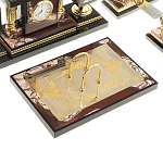 Настольный письменный набор из яшмы Manager Organizer варинант исполнения - 4 | Loft Concept в Тюмени