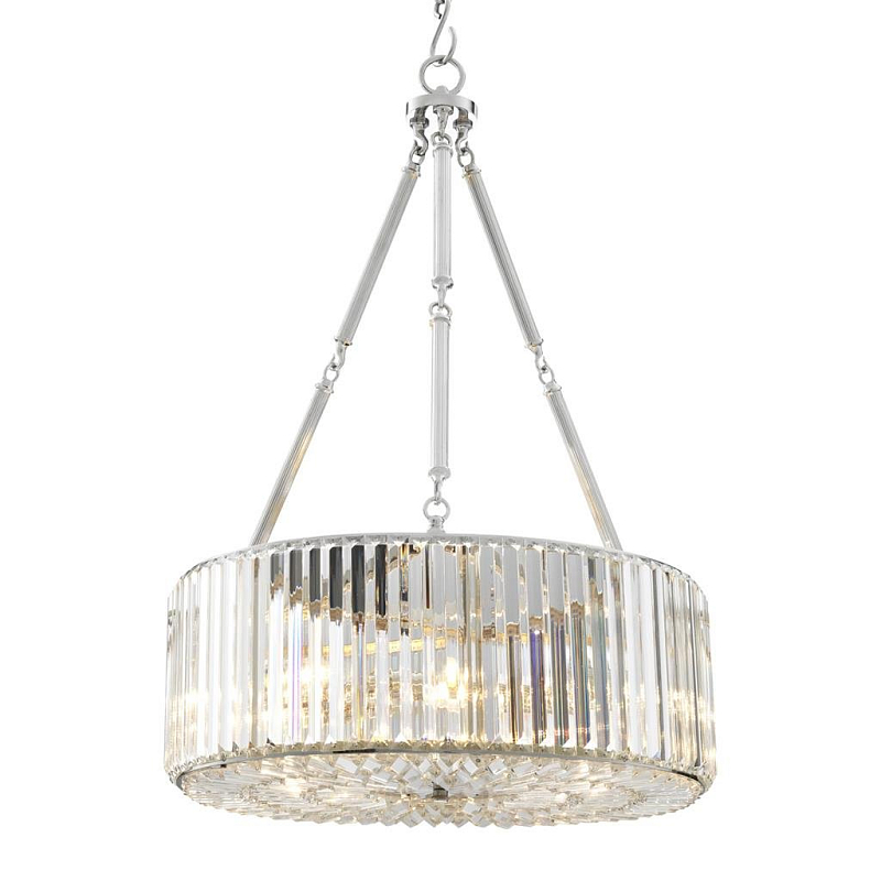 Люстра Chandelier Infinity Nickel Никель Прозрачный (Transparent) Люстра Chandelier Infinity Nickel Никель Прозрачный (Transparent) в Тюмени | Loft Concept